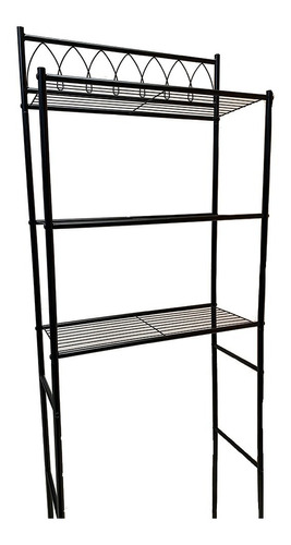  Organizador Estantería Para Baño 3 Niveles Original Negro