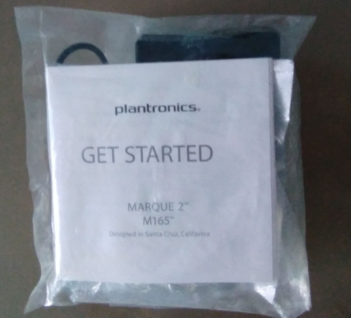 Bluetooth : Marca Plantronics Get Started  Marque 2  M165