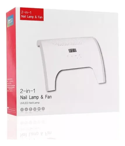 Lámpara De Uñas Uv Led Con Extractor De Polvo 88w