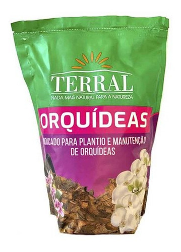 Substrato Orquidea 500g Fibra Coco Casca Pinus Carvão Terral