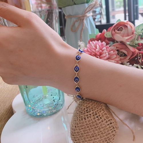 Reaowazo Pulsera De Mal De Ojo Para Mujer, Tobillera De Ojo