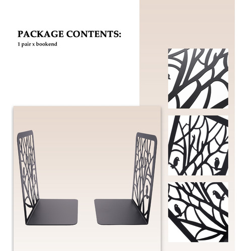 Soportes Para Libros, Soportes Para Estantes, Sujetalibros D