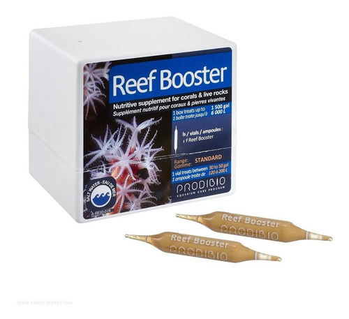 10 Ampolas Prodibio Reef Booster Vitaminas E Aminoácidos Suplemento Para Corais