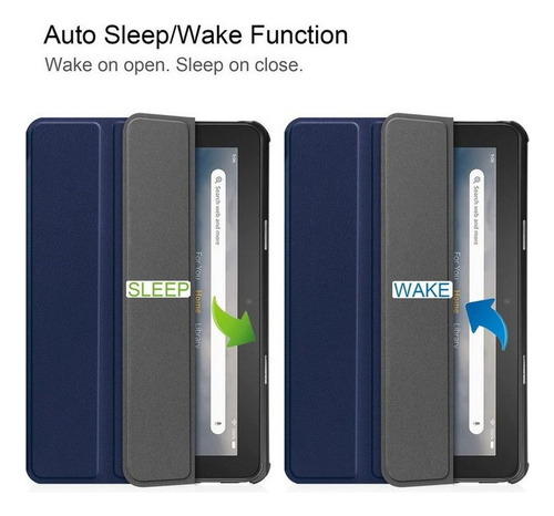 Hefu Funda Tableta For Amazon Kindle Fire 7 (2022 Releas)