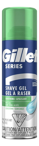 Gillette Series - Gel De Afeitar Con Aloe Vera (198 Gr)