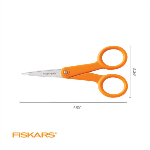 94817797 Tijeras Punta Micro, 5 Pulgadas, Naranja
