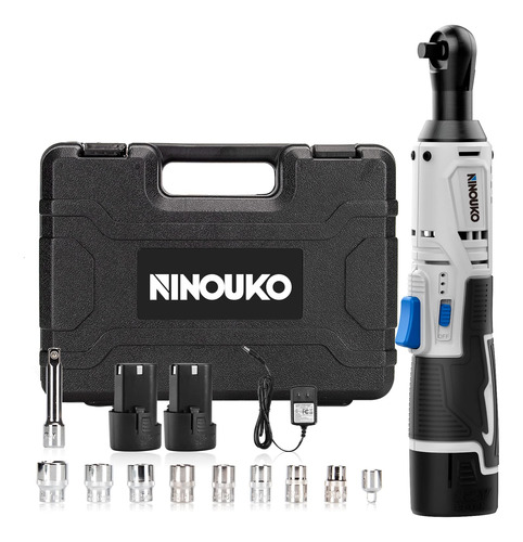 Conjunto De Llave De Trinquete Elctrico Inalmbrico Ninouko,