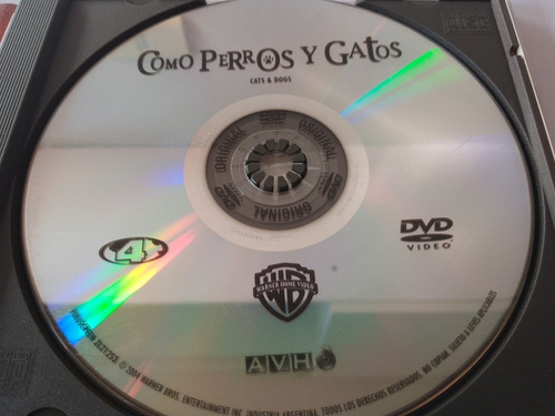 Como Perros Y Gatos Película Dvd Audio Latino Sin Caratula