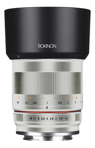 Rokinon Rk50m-fx-sil 50 Mm F1.2 As Lente De Velocidad Umc