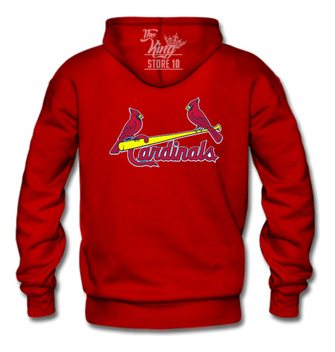 Poleron Cierre + Taza, Cardenales De San Luis, Baseball, Grandes Ligas, Mlb, Deporte / The King Store