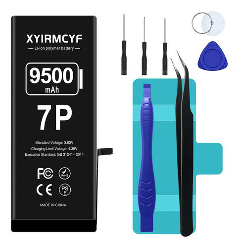 Xyirmcyf Bateria De Gran Capacidad De 9500 Mah Compatible Co