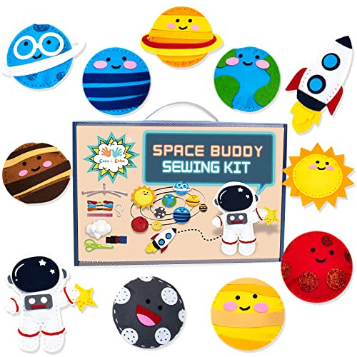 Kit De Costura Solar System De  Niños, Crea Tu Propio ...