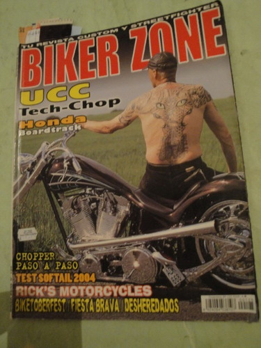 Biker Zone Moto Chopper Triumph Kentucky Ac Dc Harley Davids