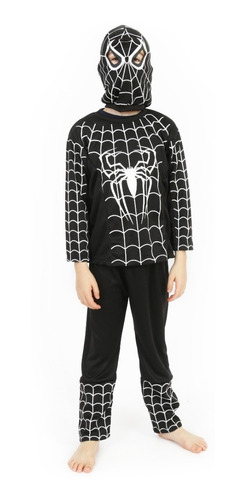 Dia Del Niño! Disfraz Infantil Venom Spiderman Negro