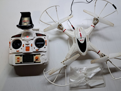 Dron Mjx Rc 6 Axis Quad Copter Blanco (Usado)
