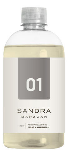 Aromatizador De Tela Tipo 67- Olymp De Sandra Marzzan 500ml