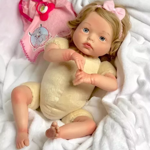 Boneca Bebê Reborn Doll Realist Yasmin Sid Nyl 1172