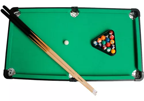 Mini Mesa De Sinuca Bilhar Snooker Portátil Jogo Brinquedo