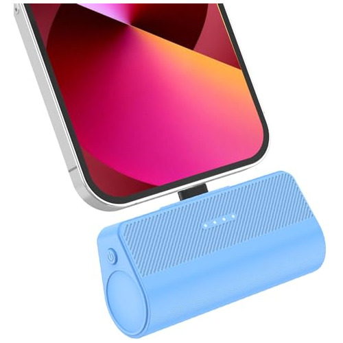 Kkd Portable Charger, Small Power Bank For iPhone Mfi Certif
