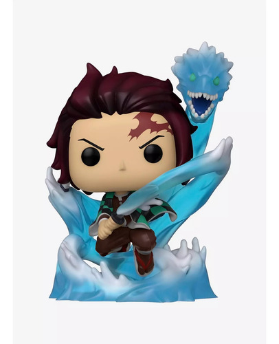 Funko Pop Tanjiro Kamado #873 Glow Box Lunch Exclusive (Usado)