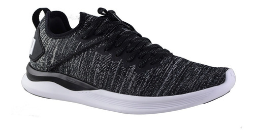 Zapatillas Puma Ignite Flash Evoknit Hombre Negro 