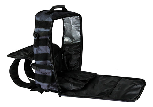 Mochilão Academy Venum Street Camo Grey Cor Cinza Desenho do tecido Lisa