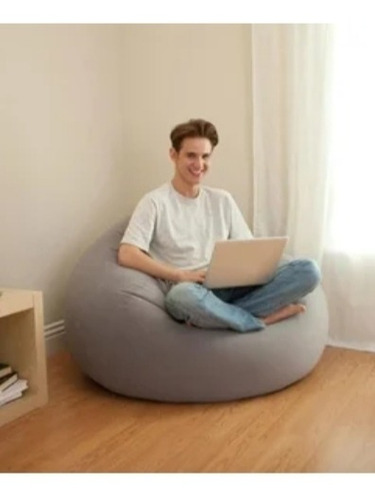 Puff Inflable Con Posa Pies Envío Gratis