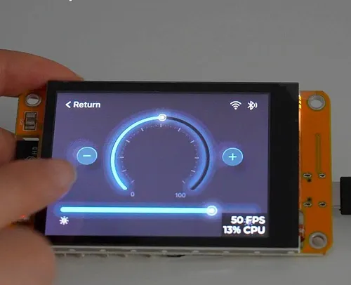 Esp32 Cheap Yellow Display Cyd 2.4' Tactil C/ Wifi Bluetooth