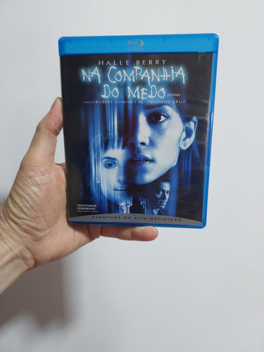Blu-ray Na Companhia Do Medo Dublado Lombada Azul Raro