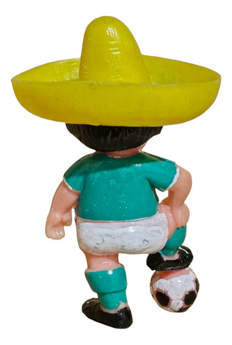 Figura De Juanito Del Mundial De Fútbol Mexico 70 (Usado)