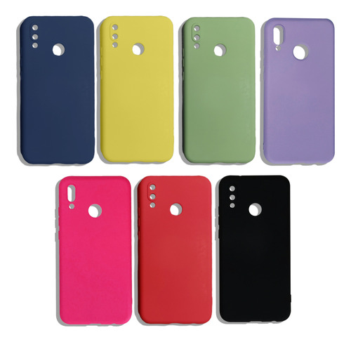 Carcasa De Silicona Compatible Con Huawei P20 Lite