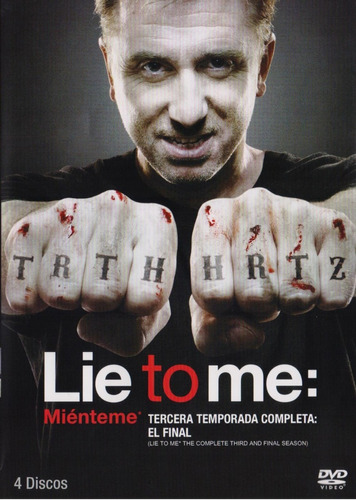 Lie To Me Mienteme Tercera Temporada 3 Tres Dvd