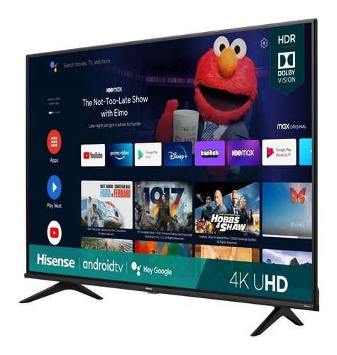 Imagen 3 de 4 de Tv 65 Pulgadas 4k Ultra Hd Smart Tv 65a6g Hisense Android