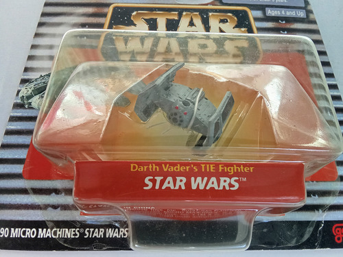 Darth Vaders Tie Fighter - Star Wars Micro Machines (Usado)