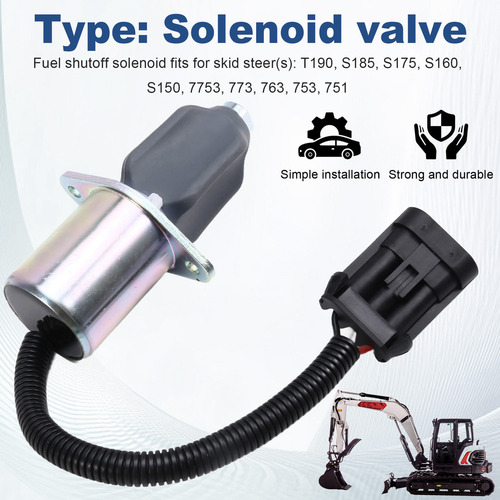 Solenoide De Apagado 6681512 6681513, Solenoide De Parada De