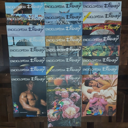 Imagem 5 de 9 de Lote Completo Com 100 Enciclopédias Disney 1972