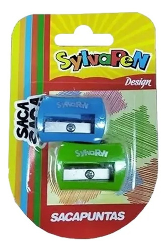 Pack X2  Sacapuntas Sylvapen Escolares Febo