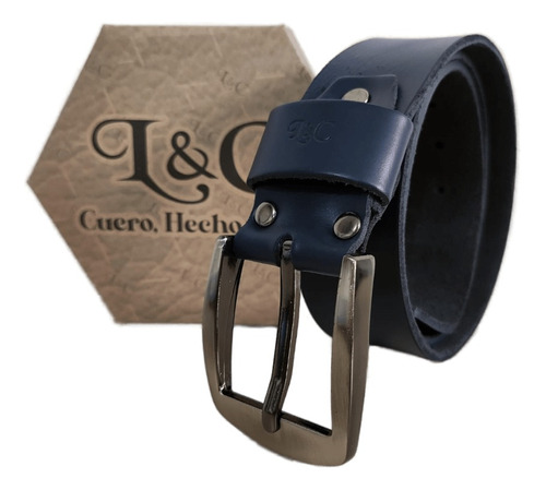 Correa Casual/formal Cinturon Cuero Ebilla Ajustable Cintura