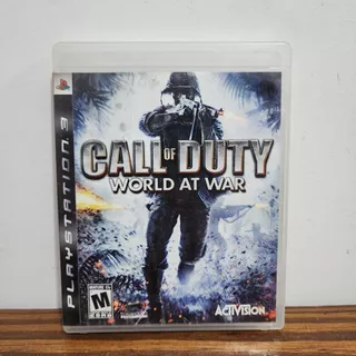 Call Of Duty World At War Ps3 Físico! Usado