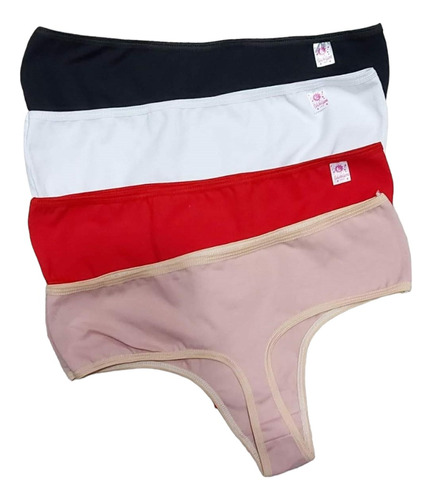 Pack X3 Bombachas Culotte Less De Algodón Ropa Interior