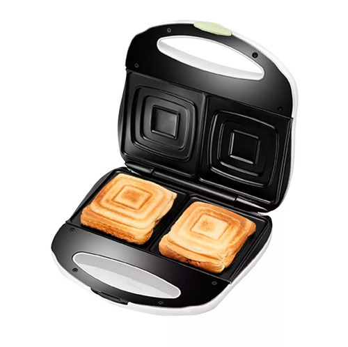 Imagen 2 de 5 de Sandwichera Atma Antiadherente Blanca - Domador De Precios