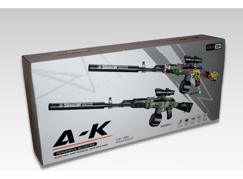 Lanzador De Hidrogel Ak Juguete De Hidrogel Automatico (Usado)
