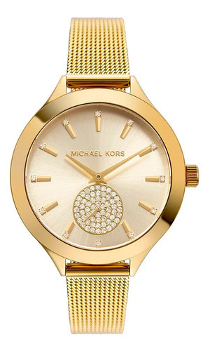 Reloj Michael Kors Slim Gold de 2 años para mujer