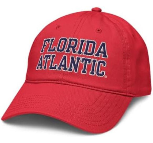 Elite Authentics Florida Atlantic Owls Título Rojo Gorra Con