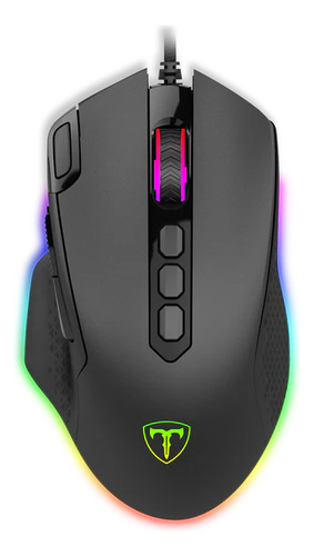 Mouse Gamer T-dagger Bettle Rgb 8000 Dpi 10 Button