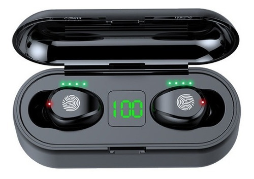 Auriculares In Ear Inalámbrico Bluetooth | Touch | Deportivo | Resistente Al Agua | F9 Tws Premium - Garantía Gamer24hs