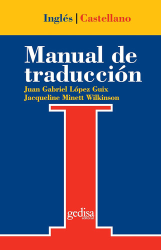 Libro: Manual Traducción Inglés-castellano (spanish Editi