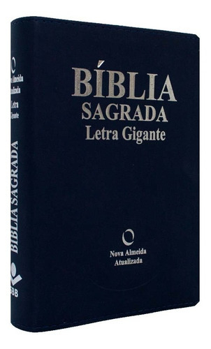 Bíblia Sagrada Letra Gigante Naa Com Índice E Marcador