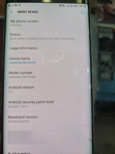 Lote Samsung S6 Edge Plus Dorado , iPhone XS Y S6 Egde Plus Azul Para Partes (Usado)
