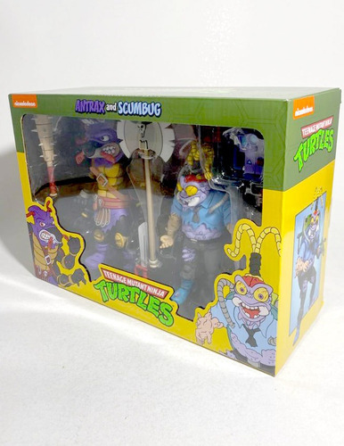 Tmnt Tortugas Ninja Antrax Y Scumbug Neca